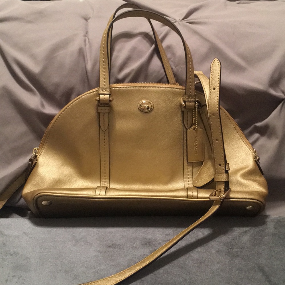 Gold Coach Purse